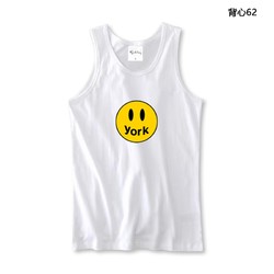 YORK KEY 约启 男女纯色背心