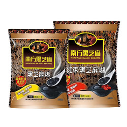 亲子会员：NANFANG BLACK SESAME 南方黑芝麻 经典黑芝麻 原味+红枣味 640g