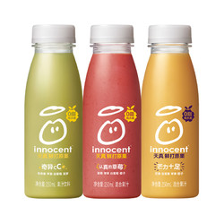 innocent 天真 混合口味果汁 250ml*3瓶装