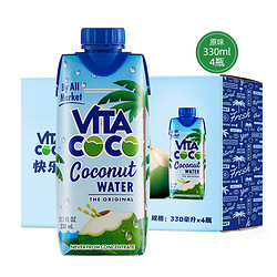 VITA COCO 唯他可可 椰青果汁 330ml*4瓶