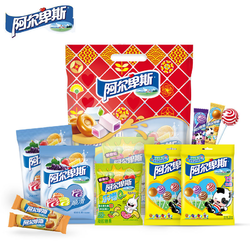 临期品：Alpenliebe 阿尔卑斯 合家欢零食大礼包 652g