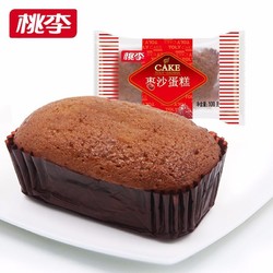 桃李 枣沙蛋糕小面包 600g