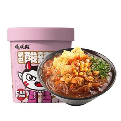 食族人 锅巴酸辣粉 3桶+锅巴酸菜粉 3桶