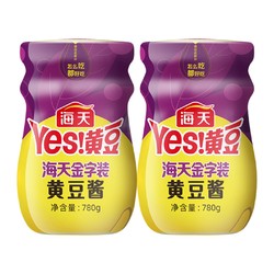 有券的上：海天 黄豆酱 780g*2罐