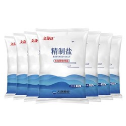 桔子树 美康达未加碘盐 400g*7袋