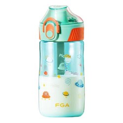 富光 tritan材质星球太空杯 卡通绿 480ml