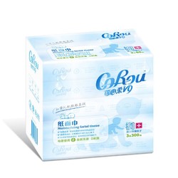 CoRou 可心柔 保湿婴儿柔纸巾60抽*5包