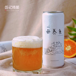 岱记精酿 经典小麦原浆橘香白啤 330ml*6罐