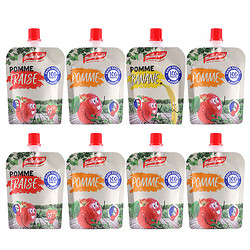 临期品：Millefruits 米莱菲 法国苹果果泥 10袋 临期