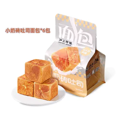 沪上阿姨 小奶砖吐司面包 80g*6个