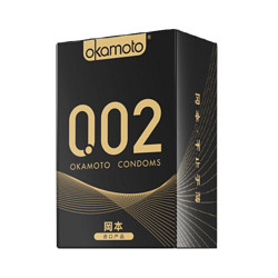 OKAMOTO 冈本 002黑金 超薄组合10片 （002*2片+随机8片）