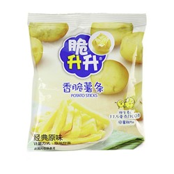 脆升升 香脆薯条约200g(20g*10袋)网红小吃蜂蜜黄油休闲零食礼包办公 海盐柠檬10
