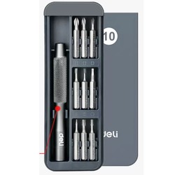 deli 得力 10合1精密螺丝刀 手柄加粗升级