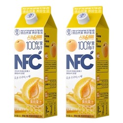 摘养 NFC黄桃纯果汁 1kg*2盒
