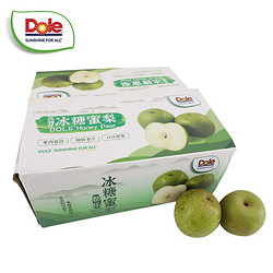 PLUS会员：Dole 都乐 冰糖蜜梨  1.6KG 7-9粒