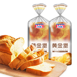 PLUS会员、今日必买：MANKATTAN 曼可顿 厚切吐司 300g*2袋