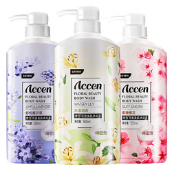 今日必买：ACCEN 澳雪 花香沐浴露 500ml*1瓶