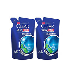 CLEAR 清扬 洗发水补充装 薄荷香 活力运动 200g*2袋