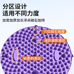 启拓者 指压板 紫色（大号直径55厘米+5颗磁石）
