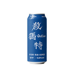 PANDA BREW 熊猫精酿 原浆陈皮比利时小麦精果啤 500mL 6罐
