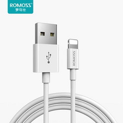 ROMOSS 罗马仕 USB-A to 苹果Lighting 数据线 1m