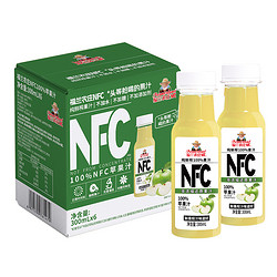 88VIP：福兰农庄 Farmerland 100%纯鲜榨苹果汁 300ml*6瓶