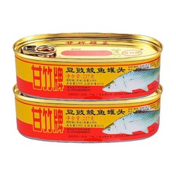 甘竹牌 豆豉鲮鱼罐头 227g*2罐